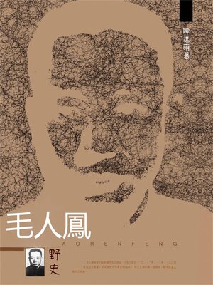 cover image of 毛人鳳野史